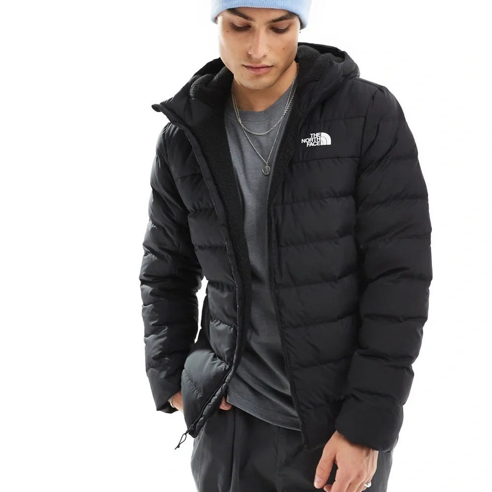 The North Face Men's Charcoal Puffer Jacket
